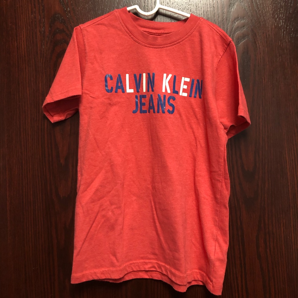 Boys Calvin Klein Jeans T-Shirt.
